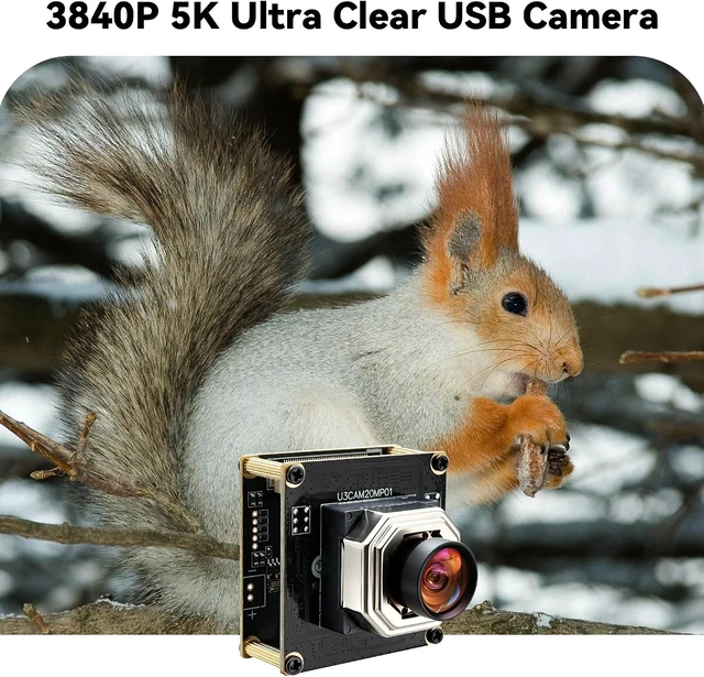 Alt view image 3 of 7 - 20MP Autofocus USB3.0 Camera Module, 5K 85° Wide Angle, Plug & Play for Raspberry Pi & Jetson Nano
