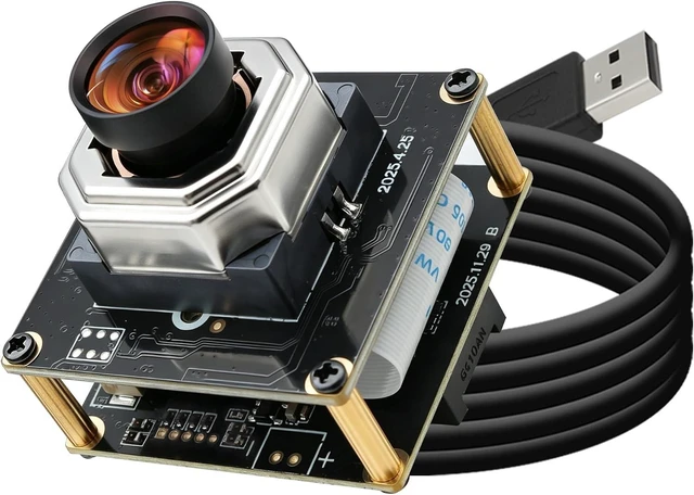 Main image of 20MP Autofocus USB3.0 Camera Module, 5K 85° Wide Angle, Plug & Play for Raspberry Pi & Jetson Nano