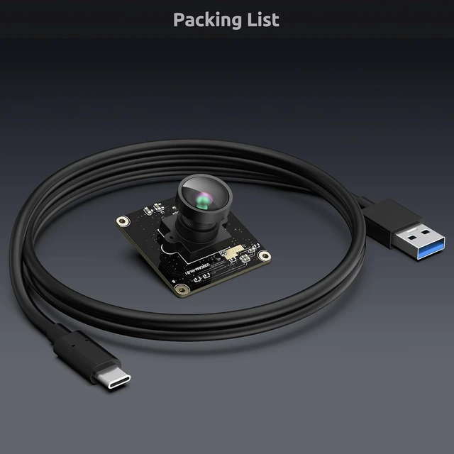 Alt view image 7 of 7 - USB 3.0 UVC Camera Module with IMX415, 4K@30FPS, Plug & Play for Raspberry Pi & Jetson Nano