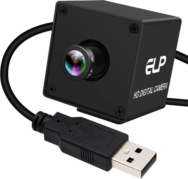 Main image of 12MP 4K USB Camera, 1080P@120fps High Speed with 16mm M12 Lens for Industrial & Golf Swing