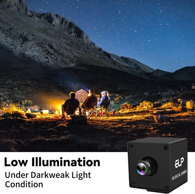 Alt view image 4 of 7 - 12MP 4K USB Camera, 1080P@120fps High Speed with 16mm M12 Lens for Industrial & Golf Swing