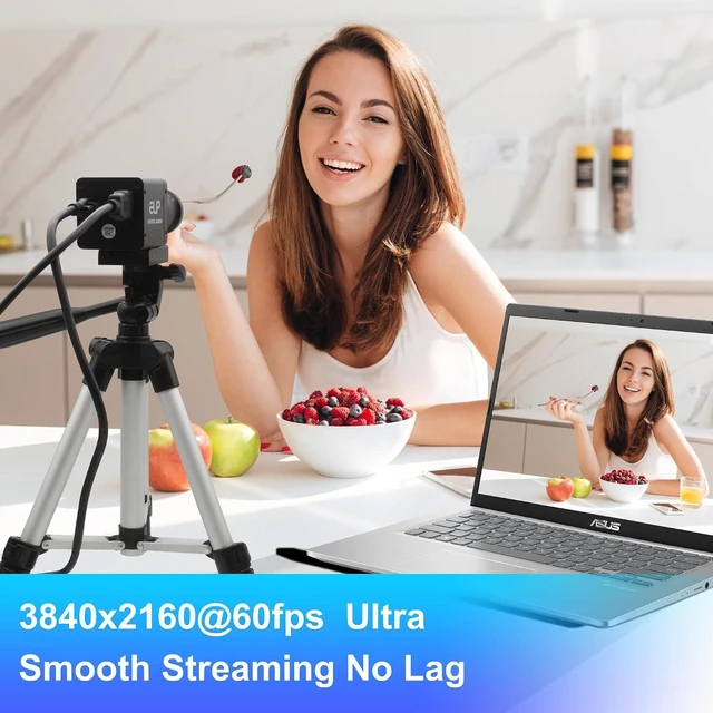Alt view image 6 of 7 - 4K USB3.0 & HDMI Industrial Camera, 60fps H.264, 10-55mm 5X Zoom for Streaming & Conferencing