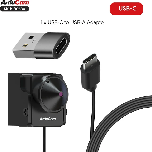 Alt view image 7 of 7 - 2MP Mini USB Camera Module, STARVIS 2 Ultra Low Light, 1080P for PC & Raspberry Pi