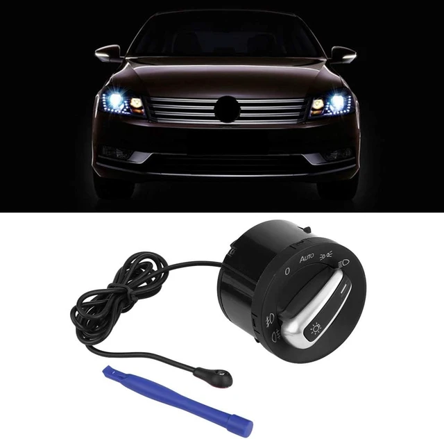 Alt view image 7 of 7 - Auto Headlight Switch with Fog Light Control & Sensor for Mk5/Mk6 (1Z0941431K)