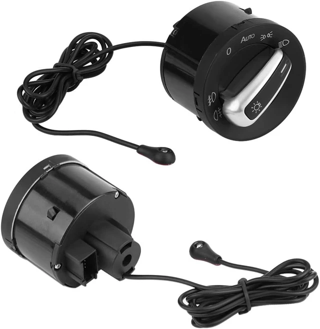 Alt view image 3 of 7 - Auto Headlight Switch with Fog Light Control & Sensor for Mk5/Mk6 (1Z0941431K)