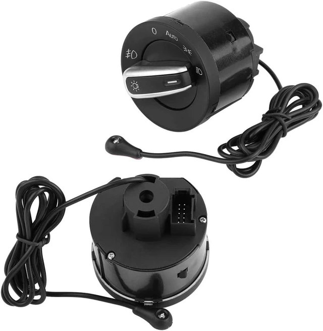 Alt view image 4 of 7 - Auto Headlight Switch with Fog Light Control & Sensor for Mk5/Mk6 (1Z0941431K)