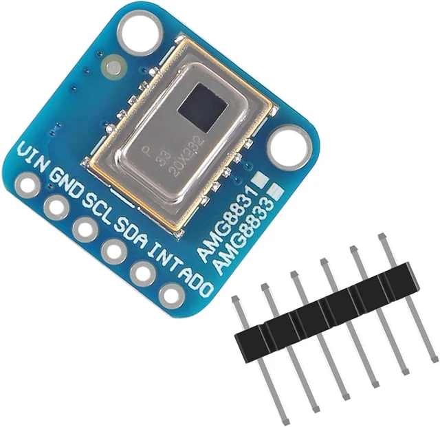 Alt view image 3 of 7 - AMG8833 8x8 IR Thermal Camera Sensor Module for Raspberry Pi & ESP8266