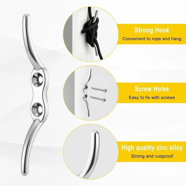 Alt view image 4 of 7 - 2-Set M32 Cable Pulley System for Heavy Duty Lifting with 66ft Nylon Rope