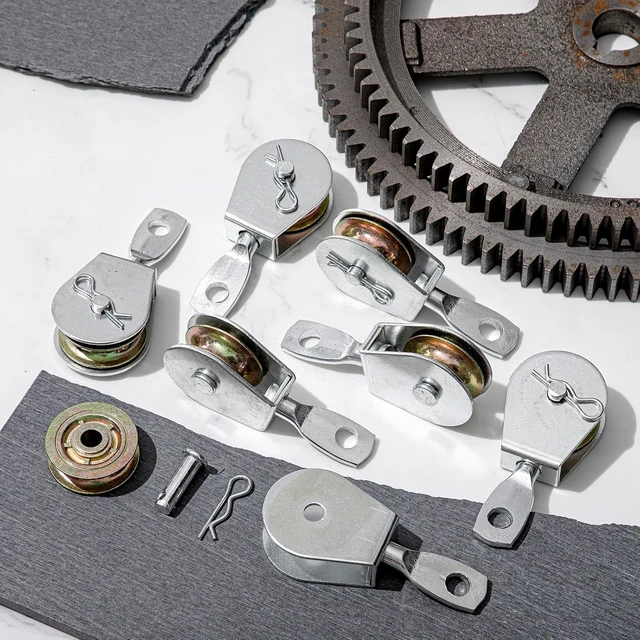 Alt view image 6 of 6 - 16-Pack 1.5" Single Pulley Block with 360° Swivel