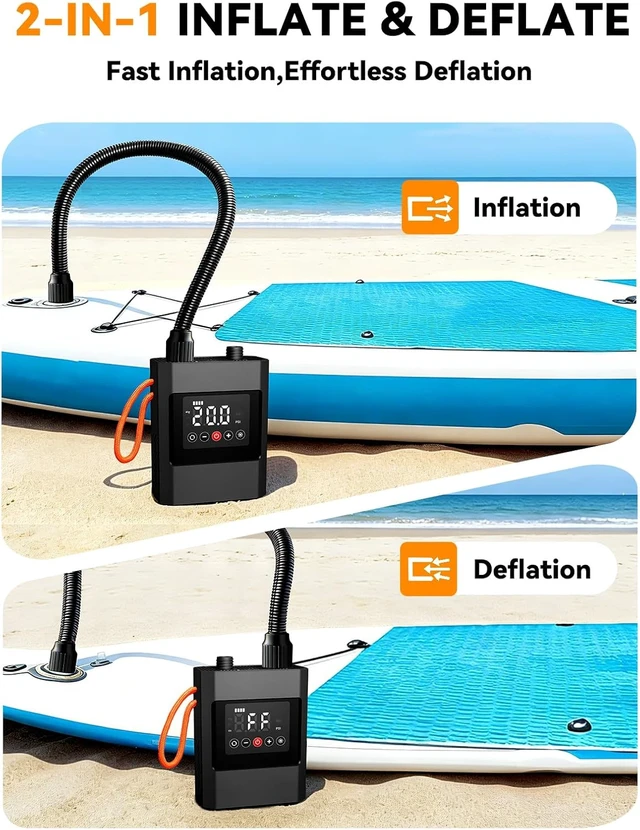 Alt view image 5 of 7 - 20PSI Electric SUP Air Pump