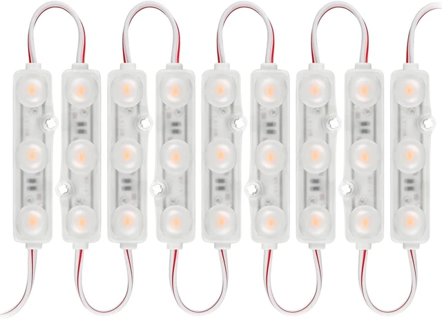 Main image of 100-Pack 2835 SMD Waterproof LED Sign Modules, 10000K for Channel Letters & Light Boxes