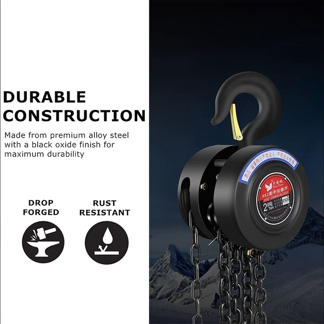 Alt view image 3 of 7 - Manual Chain Hoist