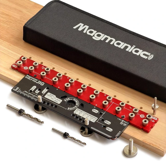 Main image of 11-Hole Shelf Pin Drilling Jig