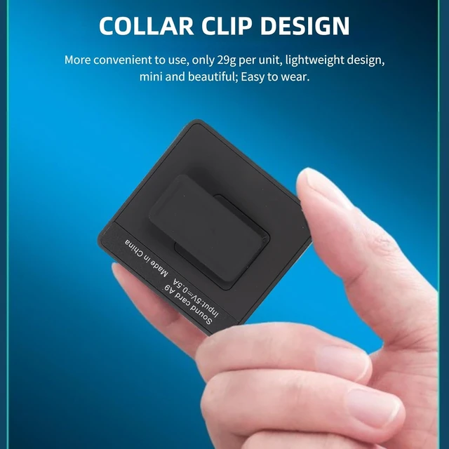 Alt view image 6 of 7 - Voice Changer Sound Card, 11 Sound Effects, Color Display, Adjustable Voice Modulator for Streaming