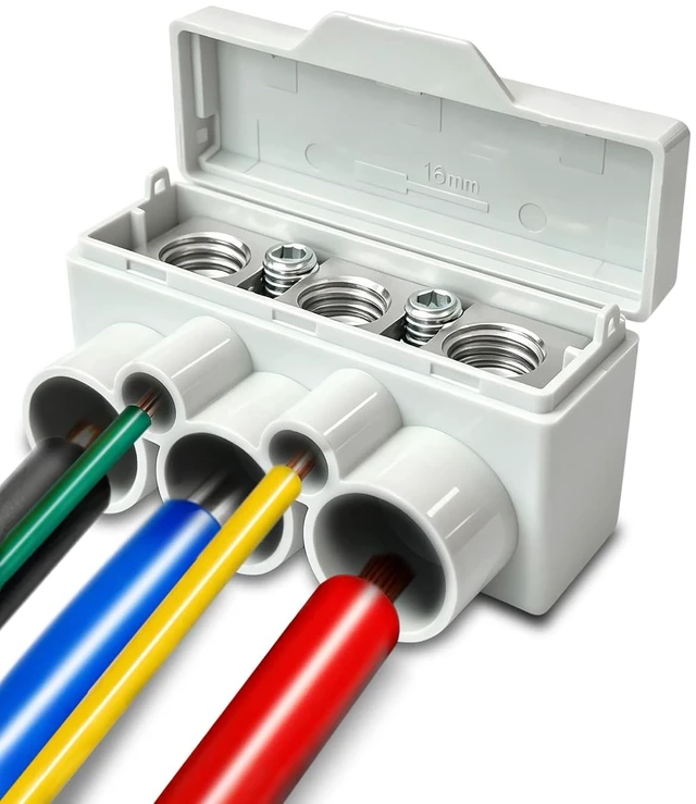 Main image of 25-Pack Aluminum to Copper Wire Connector for 14-1 AWG