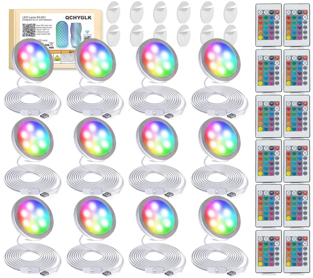 Main image of 12-Pack RGB LED Lamp Kit for Bambu Lab & MH001 Projects