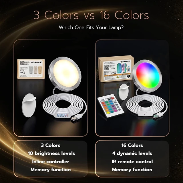 Alt view image 5 of 7 - 12-Pack RGB LED Lamp Kit for Bambu Lab & MH001 Projects