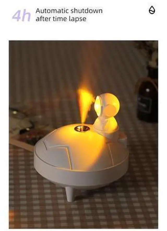 Alt view image 4 of 6 - Astronaut Space Capsule Humidifiers Air Diffuser Portable Mini Humidifier