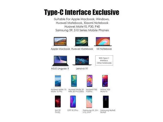 Alt view image 7 of 7 - XJYLCPC USB C Hub, 8-in-1 USB C Adapter for MacBook/Pro/Air (Thunderbolt 3), with 4K USB-C to HDMI, RJ45 Port , USB3.0/2.0 Ports, SD/TF Cards Reader, 87W Power Delivery, Type-C Data Port
