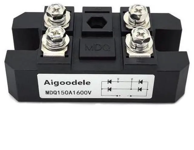 Main image of Single Phase Bridge Rectifier MDQ-150A 150A 1600V Full Wave Diode Module MDQ150-16