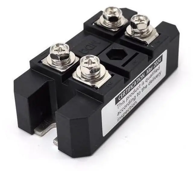Alt view image 3 of 7 - Single Phase Bridge Rectifier MDQ-150A 150A 1600V Full Wave Diode Module MDQ150-16