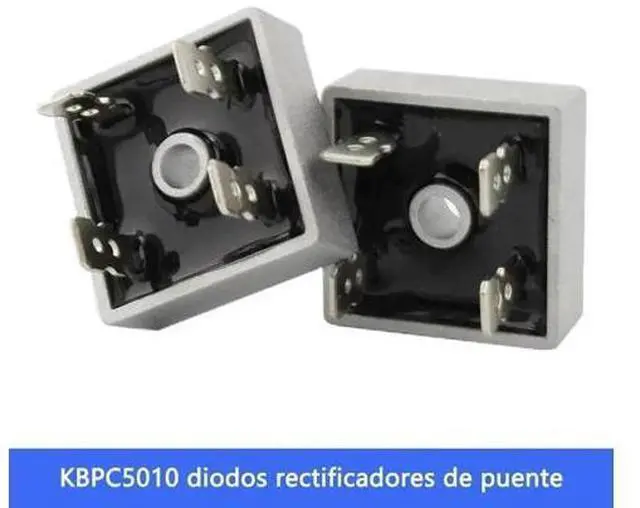 Alt view image 3 of 3 - 2PCS KBPC5010 diodos rectificadores de puente 50A 1000V electronic components