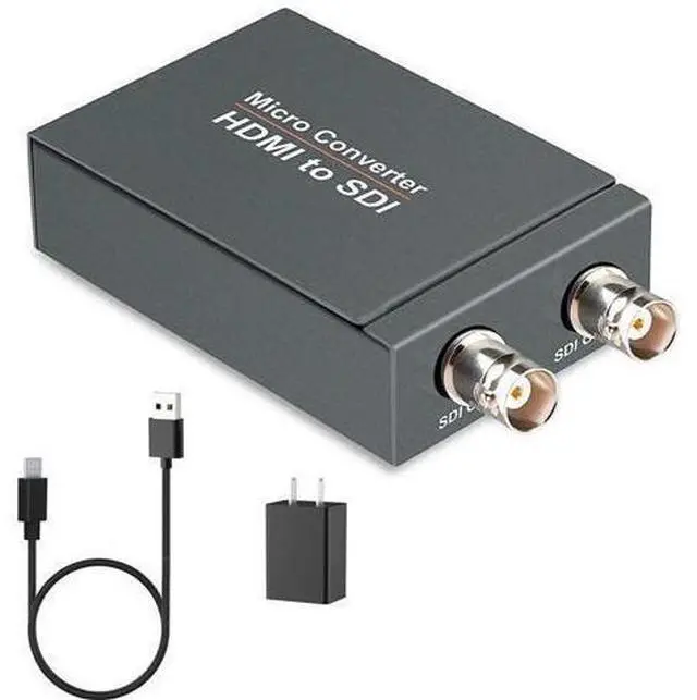 Main image of 1080P HDMI to 3G-SDI Mini Converter, Convenient for Users with The Micro SDI and HDMI Connectors, Pocket Size and Easy to Mount, Universal USB Power Solution Design
