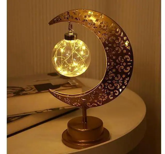 Alt view image 3 of 5 - Ramadan Eid Moon Night Light Led Lamp