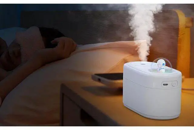 Alt view image 2 of 5 - Astronaut Humidifiers Air Diffuser Portable Mini Humidifier