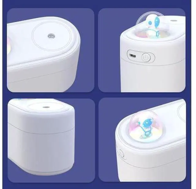 Alt view image 5 of 5 - Astronaut Humidifiers Air Diffuser Portable Mini Humidifier