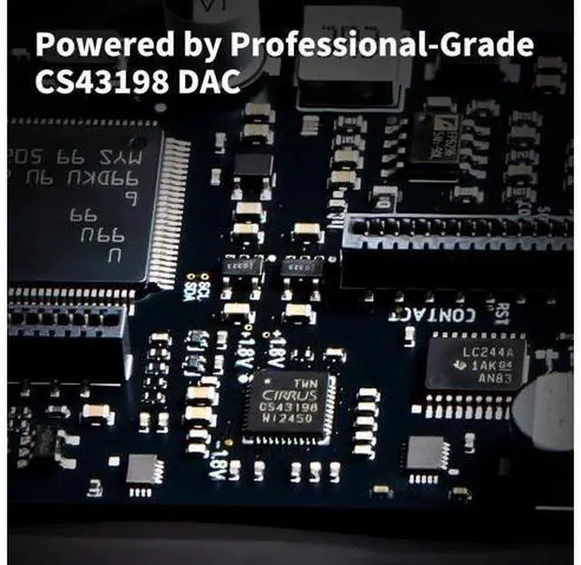 Alt view image 6 of 7 - PL150 CD Player High Power CS43198 D/A chip, Standard/MQA-CD/HDCD CDs, with RCA/3.5mm & 4.4mm Headphone/Optical/Coaxial Output, for Vehicle/Laptop/TV/PC, CD Player Amp with Remote Control (Black)
