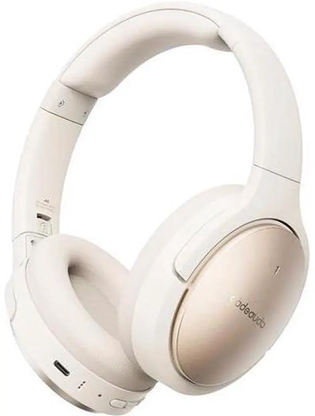 Main image of JN3 Bluetooth Noise Cancelling Headphones, LDAC Hi-Res Audio, 115H Playtime, Spatial Audio, Over-Ear Wireless Headphones for Travel & Daily Use (Apricot White)