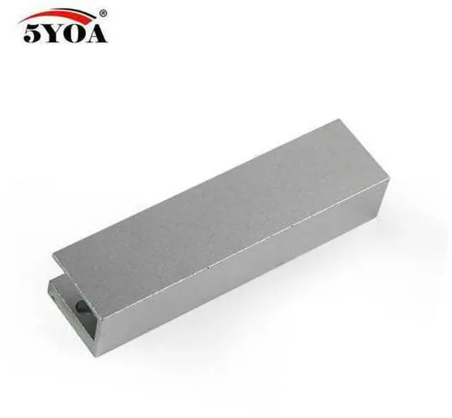 Alt view image 2 of 7 - 180kg 280kg Magnetic lock U shape bracket 350lbs frameless glass door Access Control System UM180(180kg 350lbs)