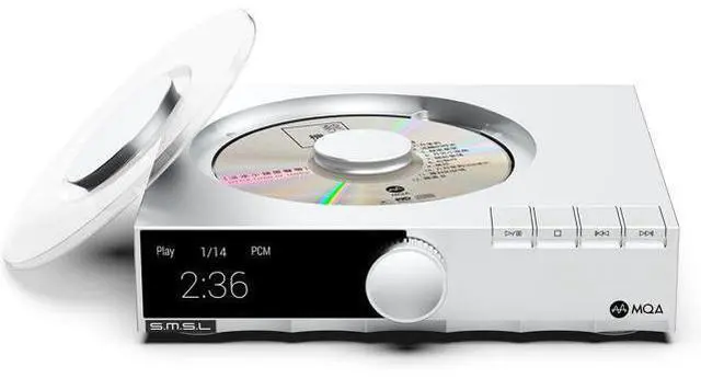 Main image of PL200T MQA-CD Reference Digital Transport Triple Power Modes, Anti-Vibration Precision 32bit/768kHz DSD512 Clock Input and Output 44.1kHz/10MHz MQA Full Decoding CD Player with Remote Control