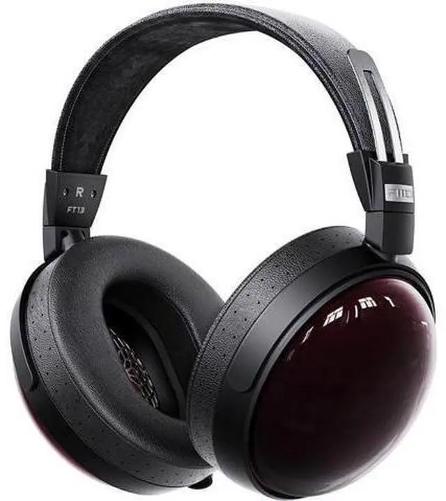 Alt view image 4 of 7 - FT13 Audiophile Closed-Back Headphones, 60mm Large Dynamic Driver with W-Shaped Wool & Nano Wood Fiber Diaphragm, Premium Purpleheart Wood Design, Furukawa Copper Hybrid Cable(Blackpurple)