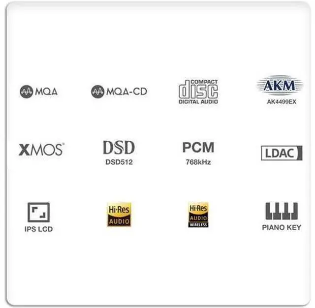 Alt view image 3 of 7 - PL200 MQA-CD Player, Hi-End Class CD Program Flagship DAC Chip AK4499EX, High-end Bluetooth Chip 32bit/768kHz, DSD512, MQA Full Decoding, CD/Bluetooth/CD Player Input with Remote Control