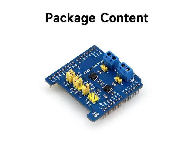 Alt view image 2 of 5 - RS485 CAN Shield Enable RS485/CAN Communication Functions for STM32 NUCLEO Development Board Compatible with UNO, Leonardo 3.3V