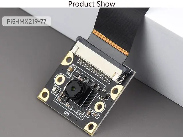 Alt view image 6 of 7 - Waveshare 8MP IMX219 Camera Module for Raspberry Pi 5, 79.3 FOV, MIPI-CSI Interface, Comes with Pi5 CSI Flexible Cable 200mm