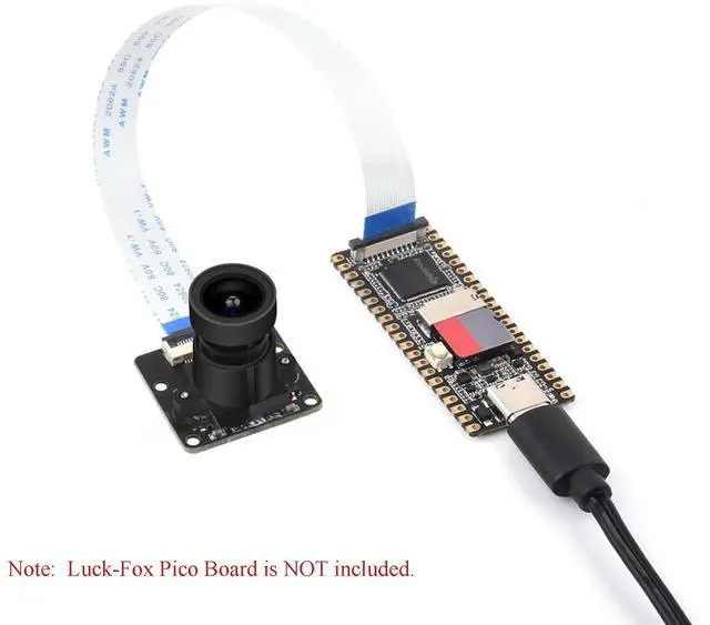 Alt view image 7 of 7 - SC3336 3MP Camera Module with FFC Cable for Luck-Fox Pico Series Boards, 3MP (2304×1296) with High Sensitivity High SNR and Low Light Performance, 98.3° FOV Wide Angle