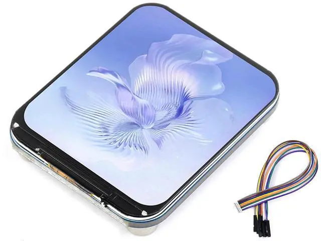 Main image of 1.83inch Round LCD Display Module 240×280 Resolution IPS LCD SPI Interface 65K Colors Rounded Corners Micro LCD Display for Raspberry Pi 5/4B/ 3B+/Pi3B/Raspberry Pi Zero W/2W, STM32,ESP32 etc.