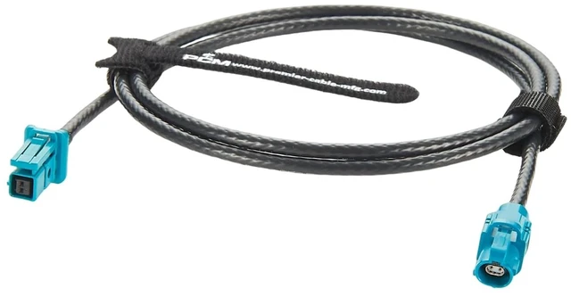 Main image of Original Rosenberger H-MTD Female to TE MATEnet Female Automotive Ethernet Cable 1Gbps E6K10A-1BZZ5-Z to 2302510-9 Shielded Connector 100/1000BASE-T1 for ADAS Camera, ECU, IVI Networking(1M/3.28FT)