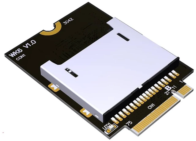 Main image of Memory Card M.2 B-Key to SD4.0 Converter Board UHS-II USB 3.0 SSD NGFF 3042 Converter 4G Slot