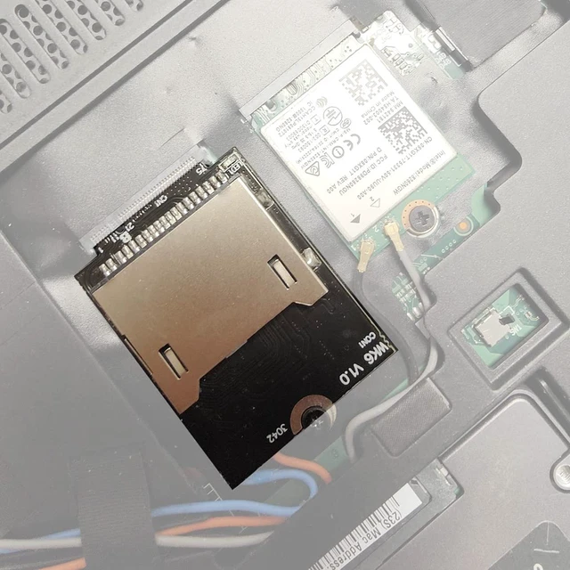 Alt view image 2 of 7 - Memory Card M.2 B-Key to SD4.0 Converter Board UHS-II USB 3.0 SSD NGFF 3042 Converter 4G Slot