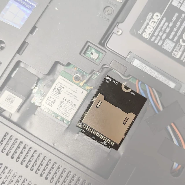 Alt view image 4 of 7 - Memory Card M.2 B-Key to SD4.0 Converter Board UHS-II USB 3.0 SSD NGFF 3042 Converter 4G Slot