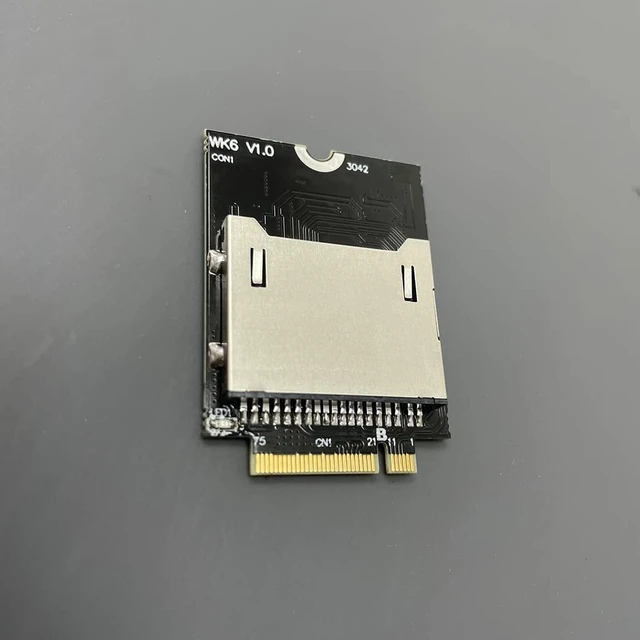 Alt view image 6 of 7 - Memory Card M.2 B-Key to SD4.0 Converter Board UHS-II USB 3.0 SSD NGFF 3042 Converter 4G Slot