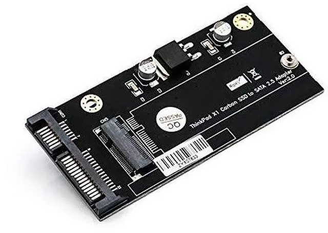 Alt view image 3 of 5 - 20+6Pin SSD to SATA 2.5inch USB Adapter Card with USB 2.0 Cable Converter for Laptop Think pad X1 Carbon
