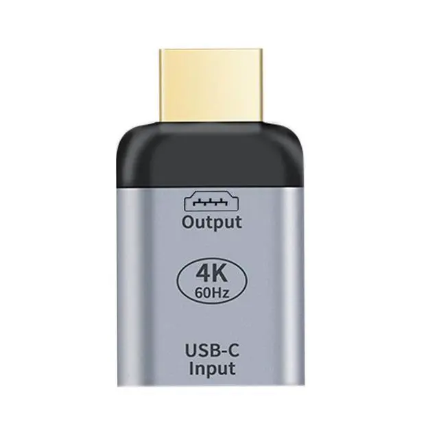 Alt view image 7 of 7 - USB C to HDMI Converter USB C Source to HDMI Sink HDTV Adapter (The HDMI Must be Connected to The Monitor, not The Host.You Need to use The 10Gbps USB C to C Cable,Other Cable not Work)