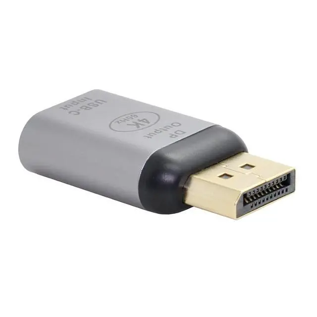 Alt view image 7 of 7 - USB C to Displayport Converter(The Displayport Terminal Must be Connected to The Monitor, not The Host.You Need to use The 10Gbps USB C to C Cable.Other Cable not Work)