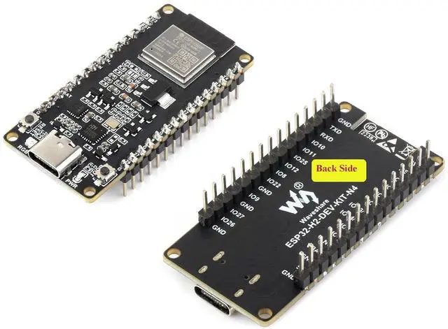 Main image of ESP32-H2 Microcontroller Development Board with Pre-Soldered Header Onboard ESP32-H2-MINI-1-N4 Module 96MHz Processor Built in 4MB Flash, Supports BLE/Zigbee/Thread Wireless Communication