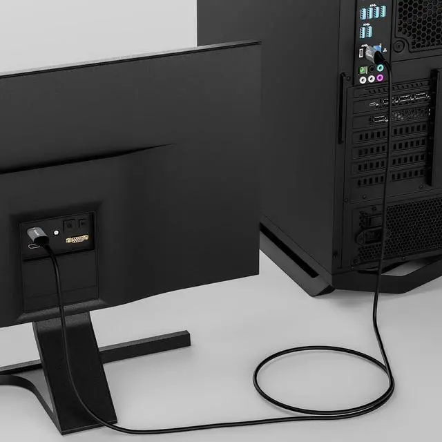 Alt view image 4 of 7 - USB to HDMI Adapter Cable 4 FT, Unidirectional USB-A 3.0 to HDMI HD Audio Video, Real 2K/1080P@60Hz, for TV, Projector, Monitor, ONLY Support Windows 11/10/8/8.1/7, Mac OS, Need to Install Driver